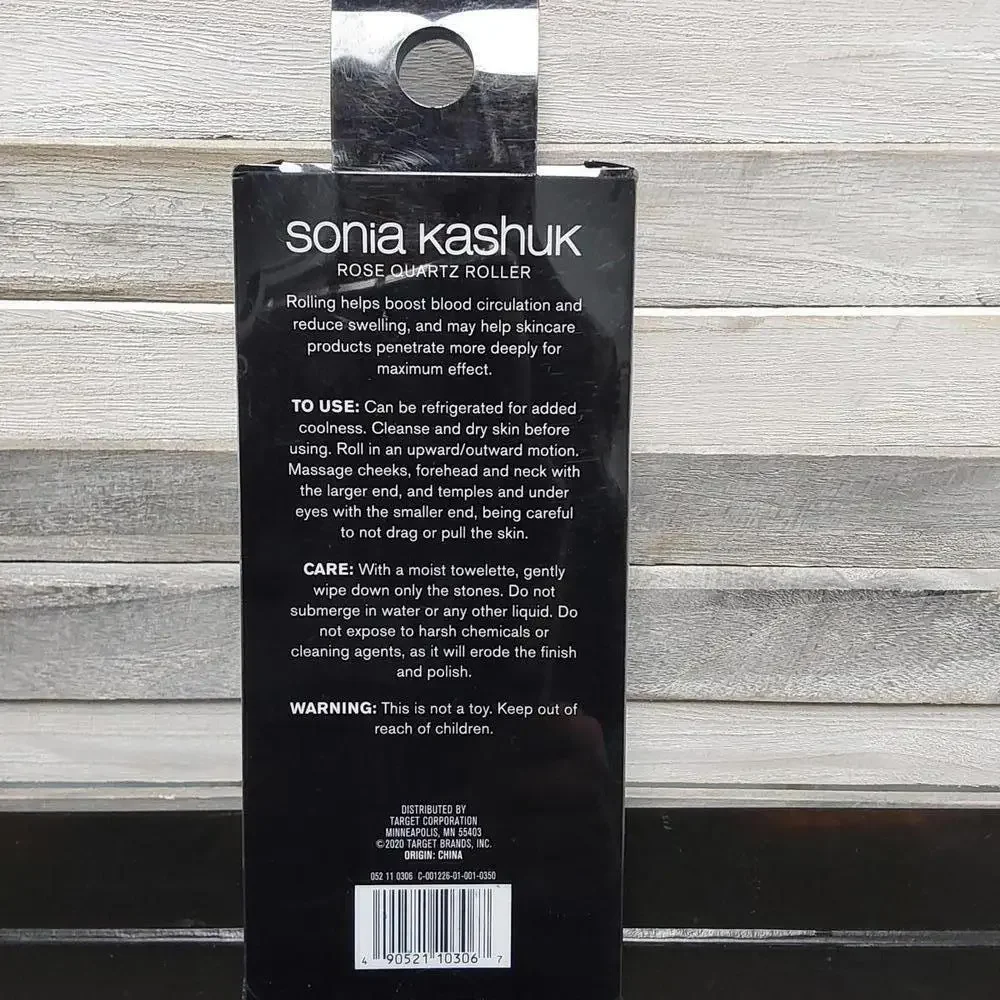 Sonia Kashuk Rose Quartz Roller - Facial Skincare Tool